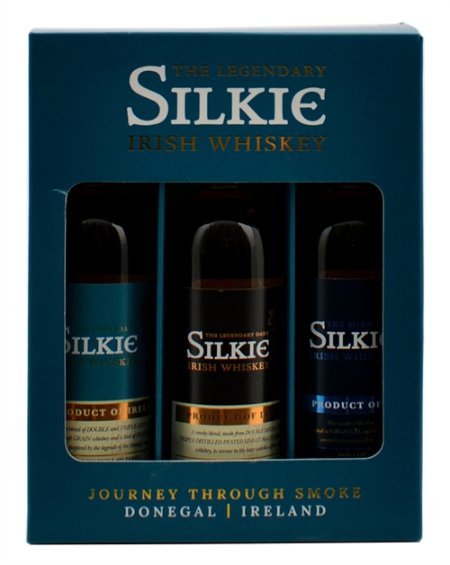 Sliabh Liag The Legendary Silkie Blended Irsk Whiskey Miniaturer 3x5cl 46%