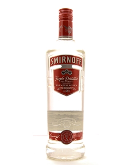 Smirnoff RED Triple Distilled No. 21 Premium Vodka 100 cl 37,5%