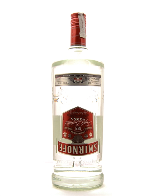 Smirnoff RED Triple Distilled No. 21 Vodka 150 cl 37,5%