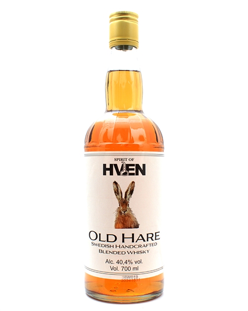 Spirit of Hven Old Hare Blended Svensk Whisky 70 cl 40,4%