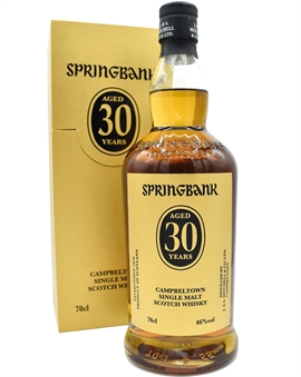 Springbank 30 år 2025 Januar Release Single Campbeltown Malt Whisky 46%