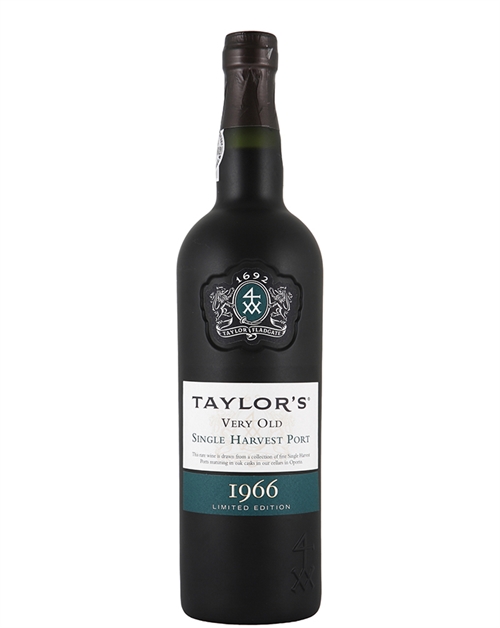 Køb Taylors Very Old Single Harvest 1966 Portvin » Fri Fragt