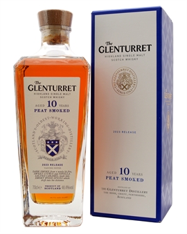 Glenturret 10 år Peat Smoked 2023 Release Single Highland Malt 48,4%