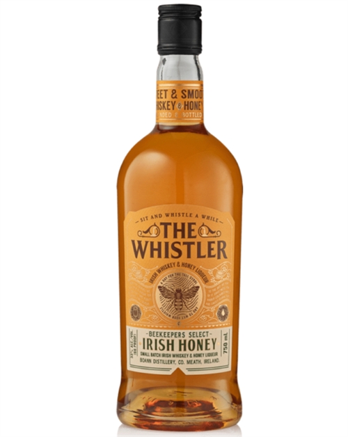 Køb The Whistler Irish Honey Whiskeylikør Irsk 33% her