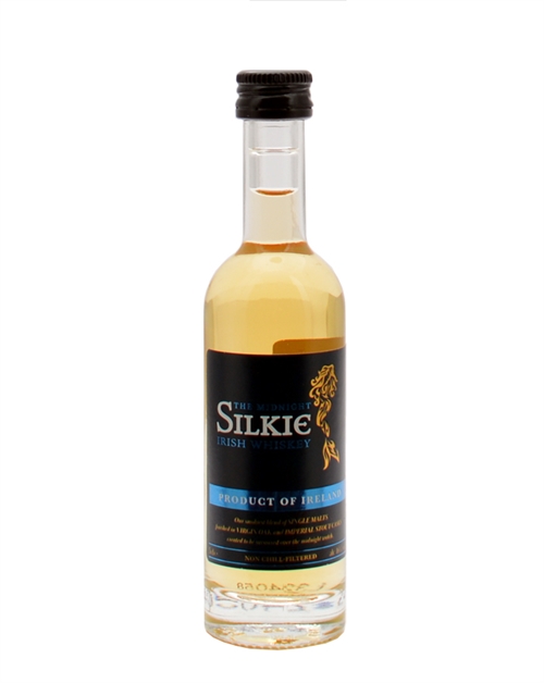 Silkie Whiskey Miniature Sliabh Liag The Midnight Blended Irsk Whiskey 5 cl 46%