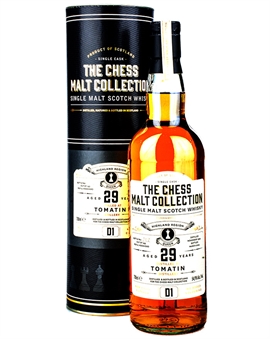 Tomatin 29 år The Chess Malt Collection D1 Single Highland Malt Whisky 70 cl 