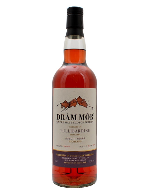 Tullibardine 11 år Dram Mor Highland Single Malt Scotch Whisky 70 cl 53%