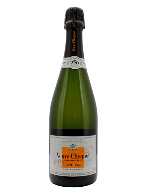 Veuve Clicquot White Label Fransk Demi-Sec Champagne 75 cl 12%