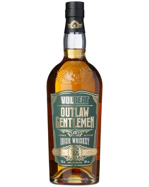 Volbeat Outlaw Gentlemen Whiskey 12 år Double Distilled Irish Whiskey 70 cl