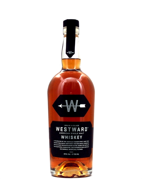 Westward American Black Label Single Malt Whiskey 70 cl 45%