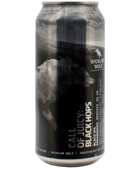 Wicklow Wolf Call of Juicy: Blackhops Black IPA Endangered Species No. 50 440 ml 6,5%