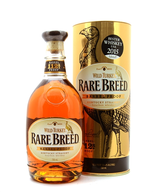 Wild Turkey Rare Breed 112.8 proof Kentucky Straight Bourbon Whiskey 56,4%