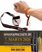 Medlemsskab af Whiskymessen VIP CLUB 2026 INKL Entre armbånd - Glas - Halshænger