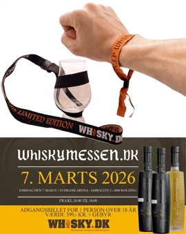 Medlemsskab af Whiskymessen VIP CLUB 2026 INKL Entre armbånd