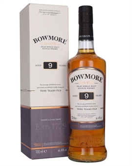 Bowmore 9 yr Single Islay Malt Whisky 70 cl 