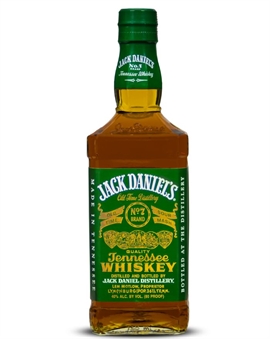 Jack Daniels Green Label Old Version Tennessee Sour Mash Whiskey 40%