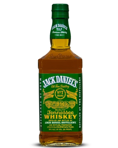 Jack Daniels Green Label Old Version Tennessee Sour Mash Whiskey 40%