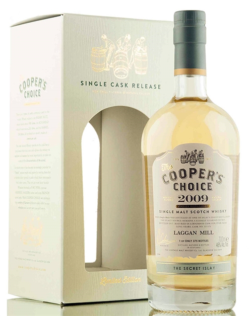 Laggan Mill 2007 Coopers Choice The Secret Islay Single Malt Whisky 54,5%