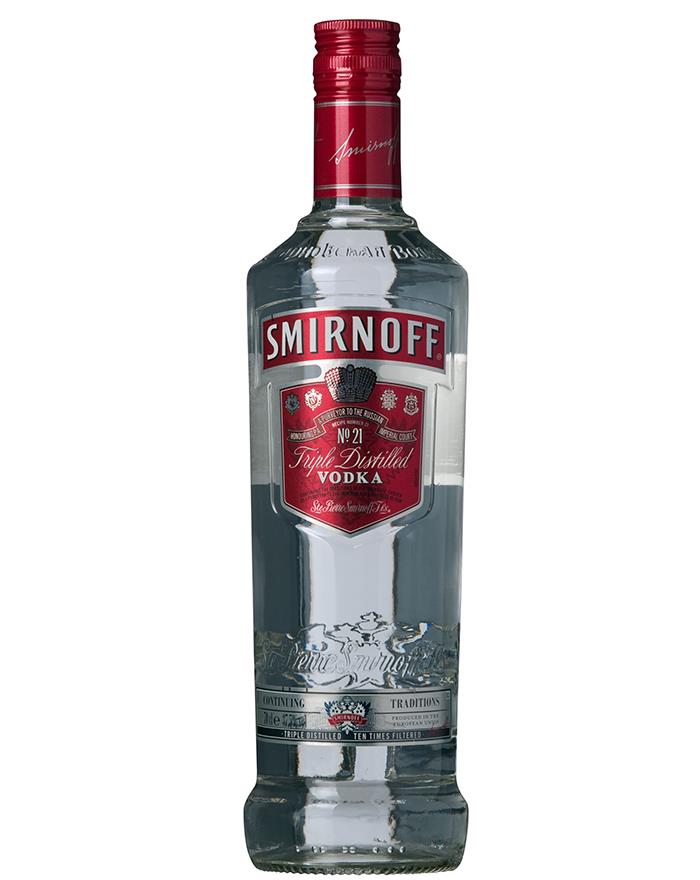 Smirnoff Vodka Red Triple Distilled Premium Vodka 37,5%