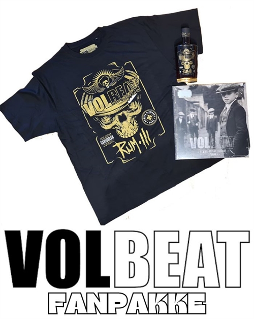 Volbeat Fan Pakke incl Vinyl, Rom, T-Shirt str. L